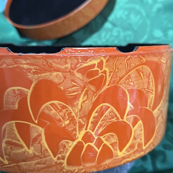 Vintage Rare Hat Box with Felt Lining - Picture 17 of 17